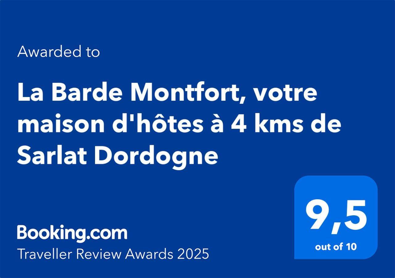 La Barde Montfort, Votre Maison D'Hotes A 4 Kms De Sarlat Dordogne วีทรัค ภายนอก รูปภาพ
